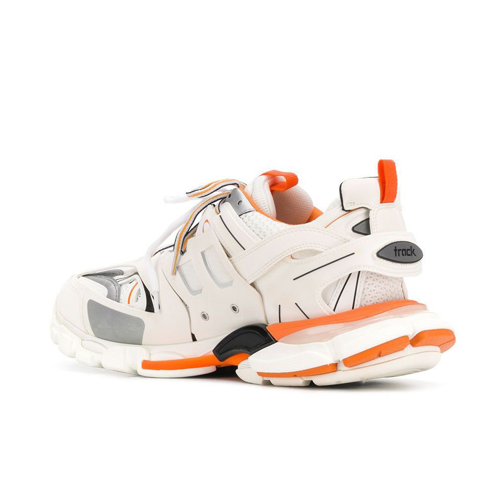 balenciaga white orange track