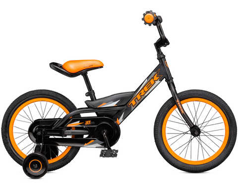 Trek Jet 16 (2016) черный с оранжевым