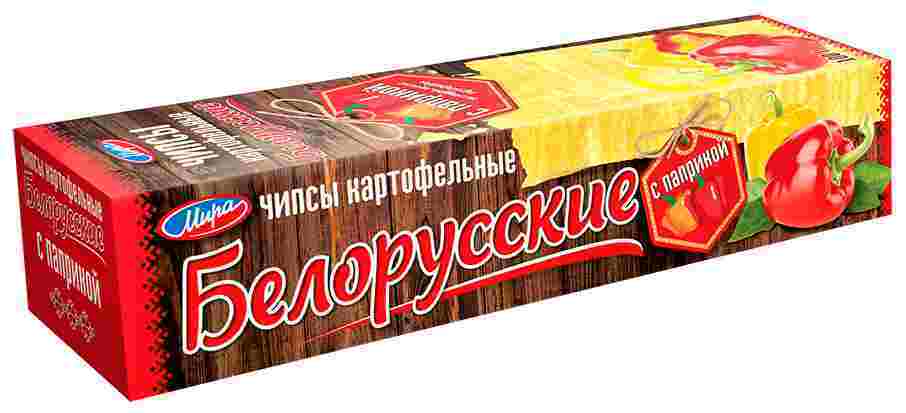 Чипсы "Белорусские" 100г. картофельные с паприкой Мира - купить с ...