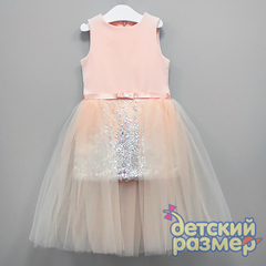 Платье 92-110 (пайетки)