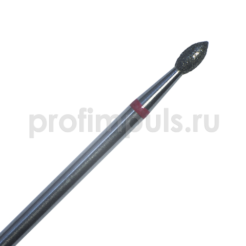 257.023 фреза алмазная бутон 2,3 мм мелкой зернистости