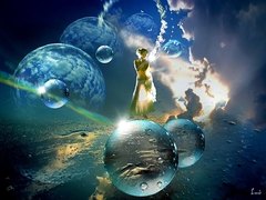 Космическое Пространство доступно тому человеку, кто един со Вселенским Телом Создателя, кто отождествляет себя не с физическим телом, а со своей Истинной, Божественной, Первозданной Сутью -- со своим внутренним Богом. Такому Богочеловеку открываются тайны Мироздания, тайны Вечного Времени и Многомерность! Звуки Первоистока возвещают и озвучивают Суть Величия Космоса!