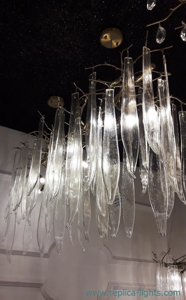 Replica Serip Chandelier 02 Replica Murano Glass Chandelier 01 02