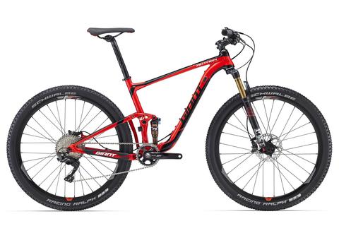 Giant Anthem 27.5 1 (2016) красный с черным