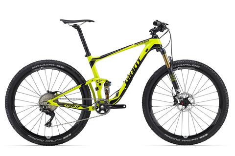 Giant Anthem Advanced 27.5 1 (2016) желтый с черным