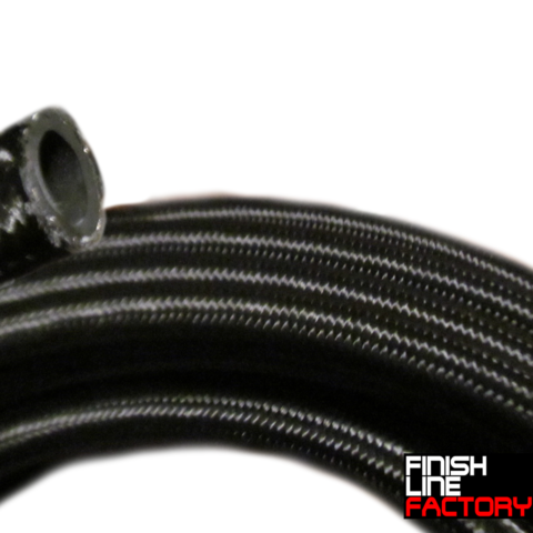 AN -10 Армированный шланг в нейлоновой оплётке Finishline Factory hose - 1 метр