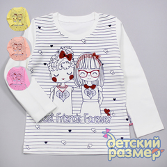 Футболка-лонгслив (блестки, стразы)
