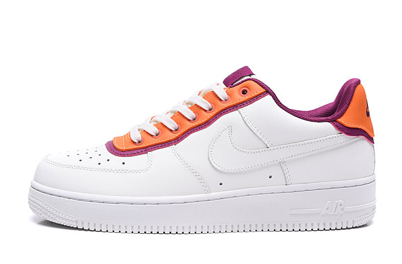 nike air force 1 orange and purple