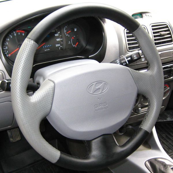 перетяжка руля hyundai accent