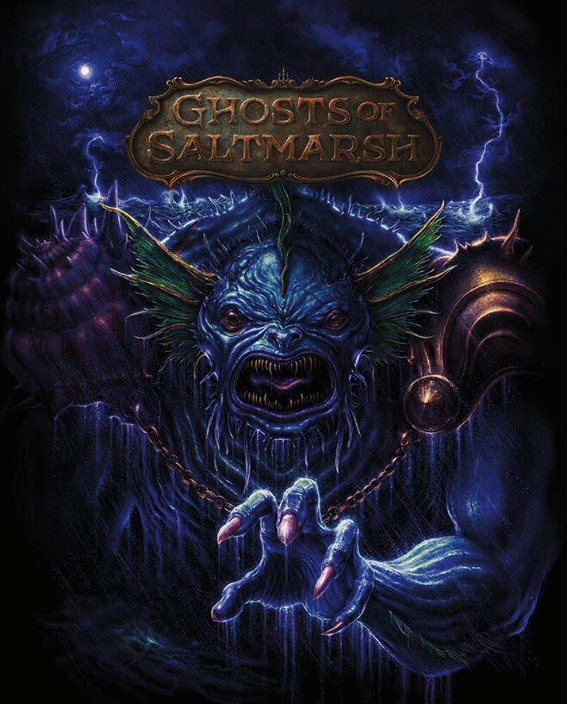 D&D Ghosts of Saltmarsh Limited Edition Alternate Cover
