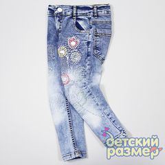 Джинсы (вышивка)