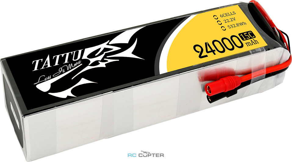 Gens ACE Tattu 6S 22.2V 24000mAh 15C Long