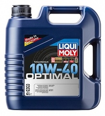 3930 LiquiMoly П/с.мот.масло Optimal 10W-40 SL/CF;A3/B3 (4л)