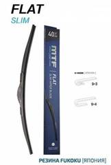 Щетка стеклоочистителя MTF light SLIM FLAT, Бескаркасная, Резина FUKOKU, Графит, 450мм (18''), 1 шт. Щетка стеклоочистителя MTF light SLIM FLAT, Бескаркасная, Резина FUKOKU, Графит, 450мм (18''), 1 шт.
