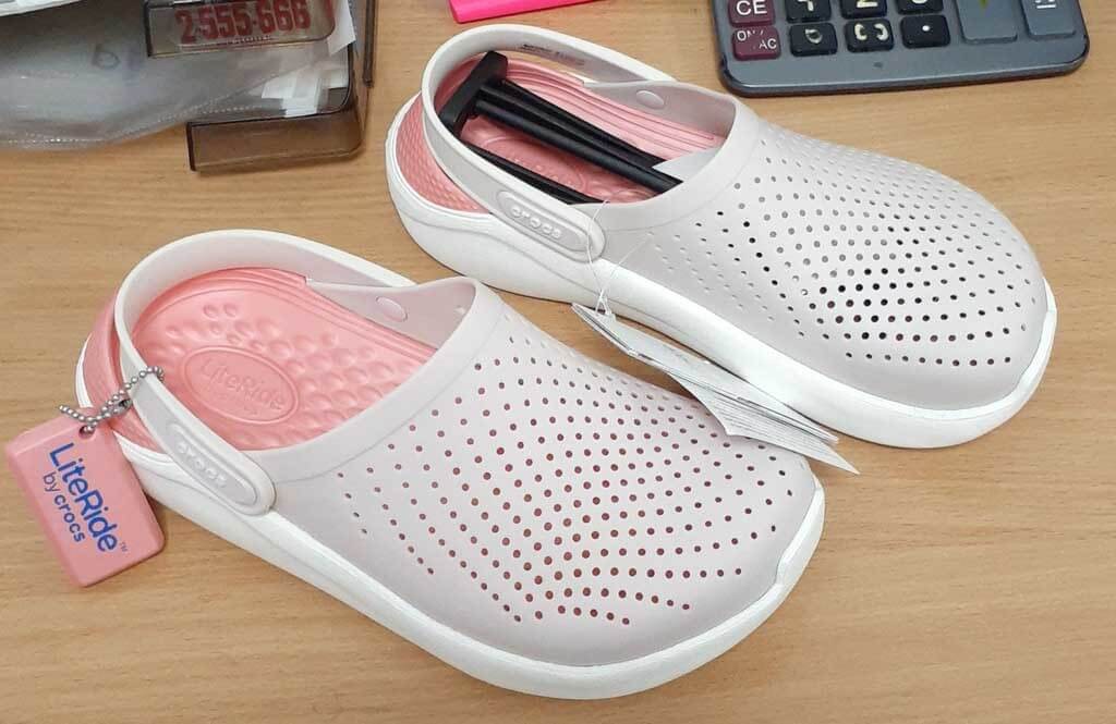 crocs literide barely pink